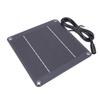 4W Solar Panel Charger Water Proof High Efficiency Monocrystalline Solar Panel with 5521 DC Interface for Security
