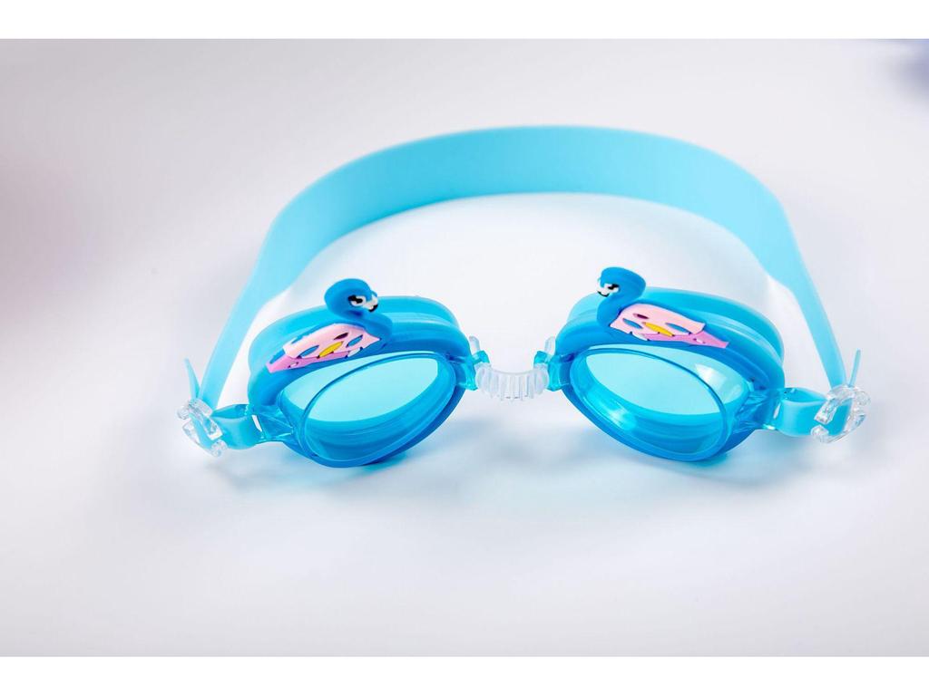 Unicorn Anti-Fog Kids' Swim Goggles with Adjustable Cartoon Strap