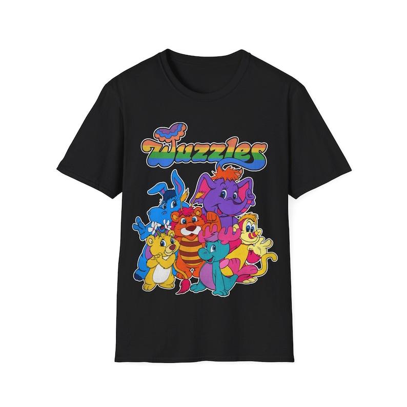 Retro Wuzzles Cartoon T-Shirt - 80s Nostalgic Tee 120