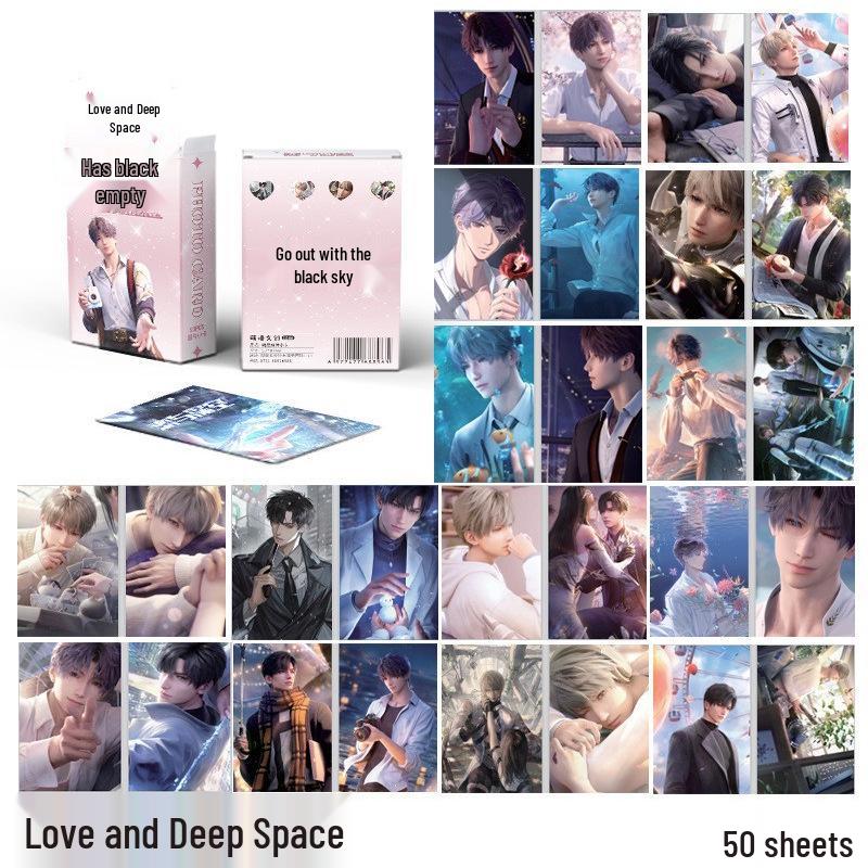 Anime Love & Producer Collector's Edition: Xiao Ka, Qin Che, Qi Yu, Shen Xing, Hui Li Shen Laser Card - 50 Card Set