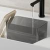 Clear Acrylic Tissue Box Holder Tissue Dispenser Napkin Holder Car Home Office Desktop Tissue Storage Box Organizer