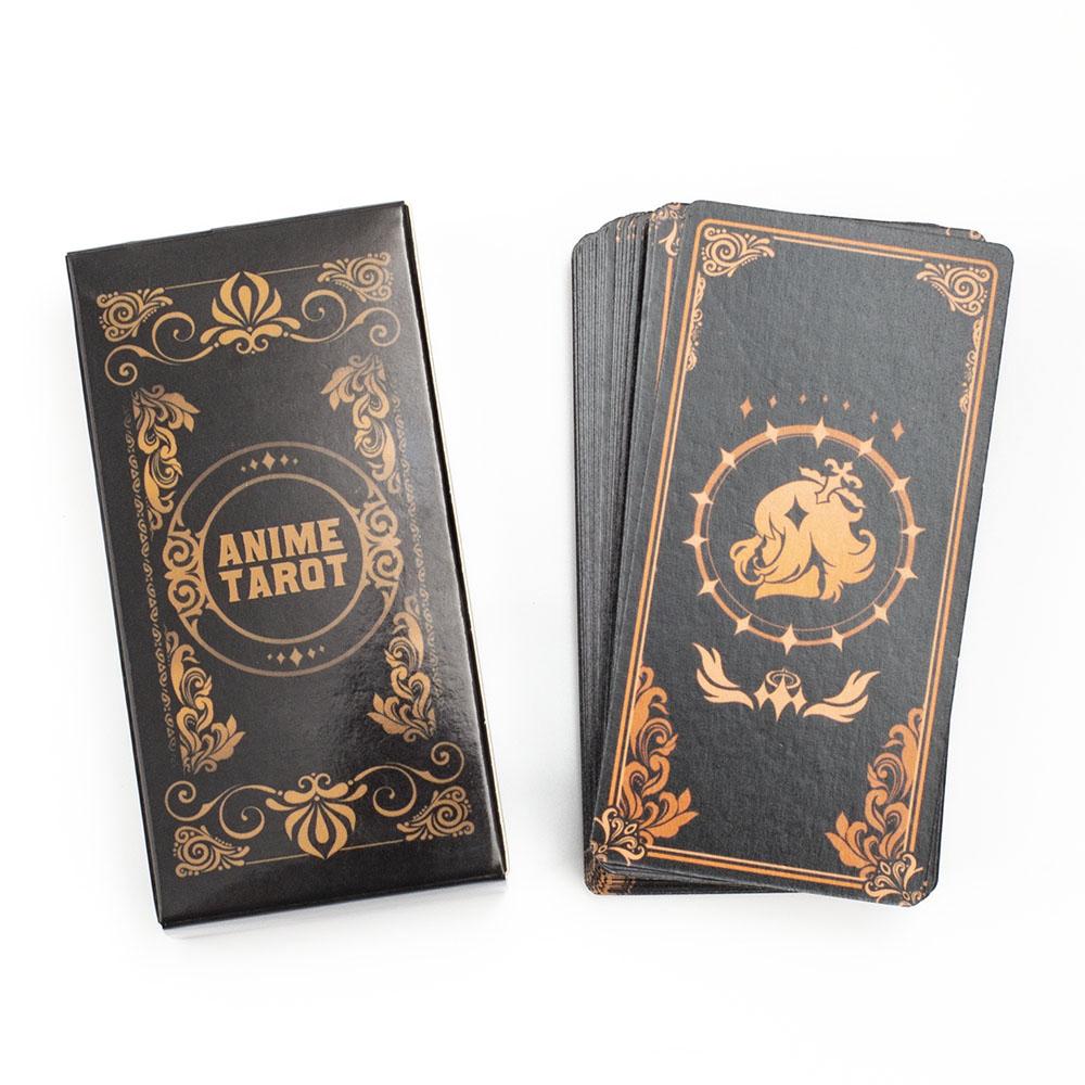 Anime Tarot 78pcs Fortune Telling Card English Version Board Game Entertainment