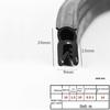 U-Shaped Waterproof Dustproof Rubber Sealing Strip for Cabinets and Car Doors