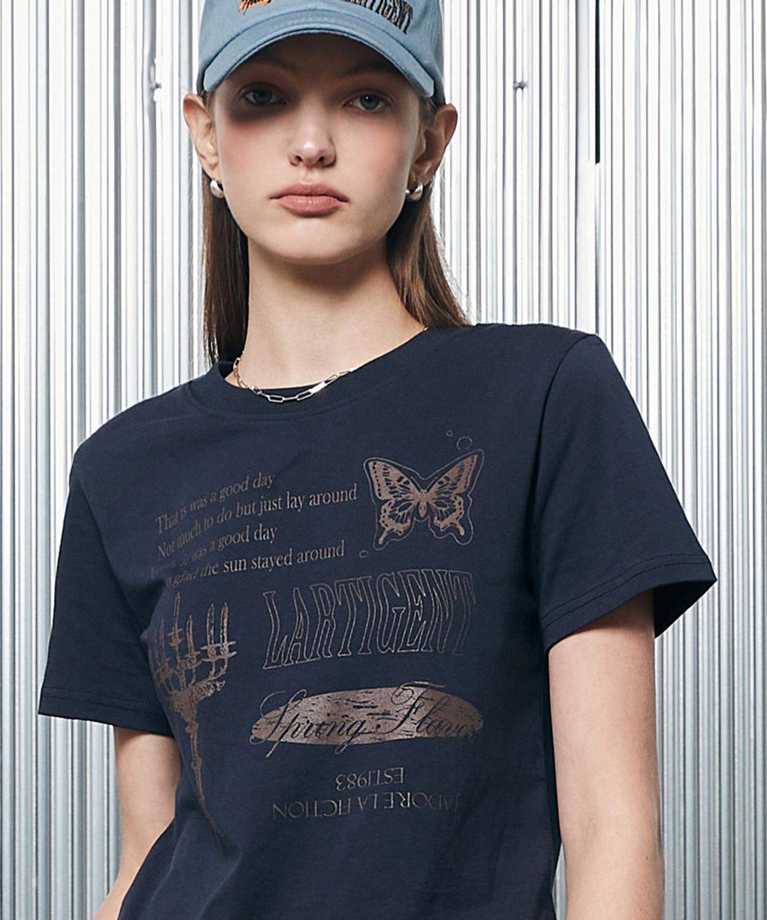 Latizen L2 Lartigent T-Shirt(Navy) Navy/Free