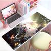 Emotional Sweet Anime PPlastic MMemories Mouse Pad Large Thick Desk Pad Stitched Edges Gaming Mouse Mat For Pc