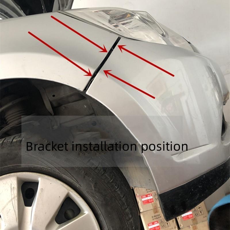 For NISSAN 2005-2010 Tiida Front Bumper Bracket Buckle Fender Clip Car Accessories
