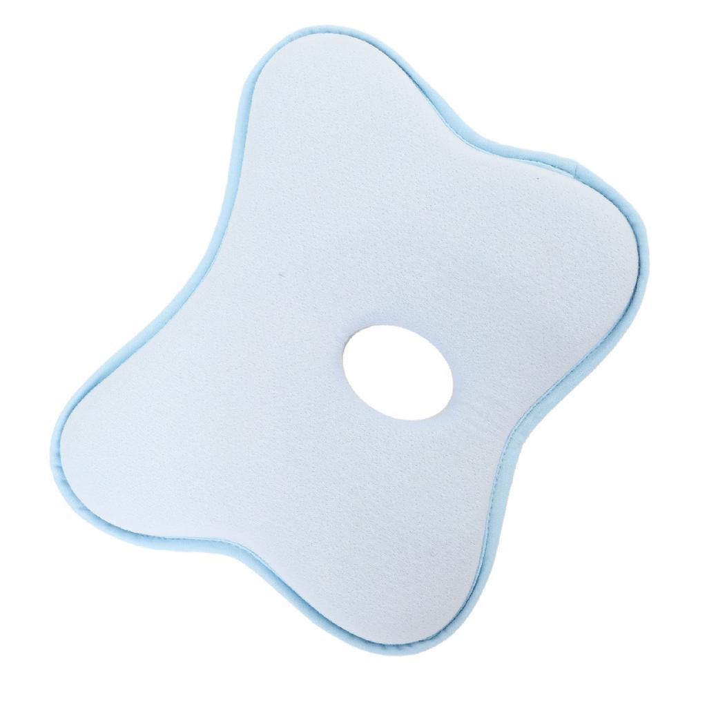 Baby Shaping Pillow Prevent Flat Head Memory Foam Soft Center Hole Ergonomic Infant Sleeping Pillow