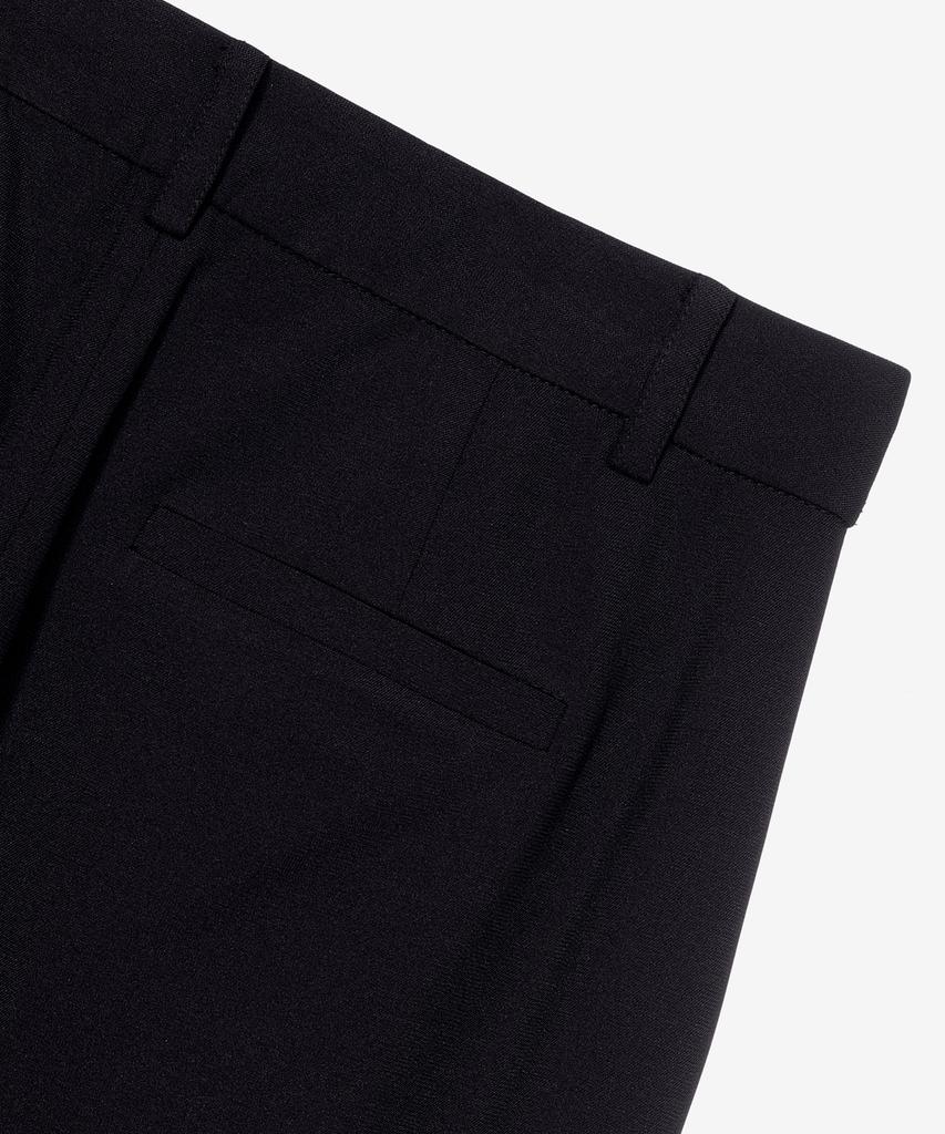 MIND BRIDGE WOMEN [W] Bootcut Elastic Black Slacks