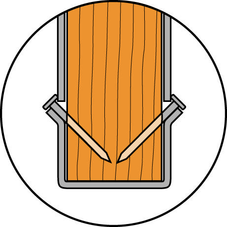 CNA carpentry joint nails 4.0x75mm (250)