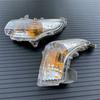 Motorcycle Front Turn Signals Indicator Blinker cover For Suzuki GSR 600 400 GSR600 GSR400 2006-2012 2011 2010 Clear
