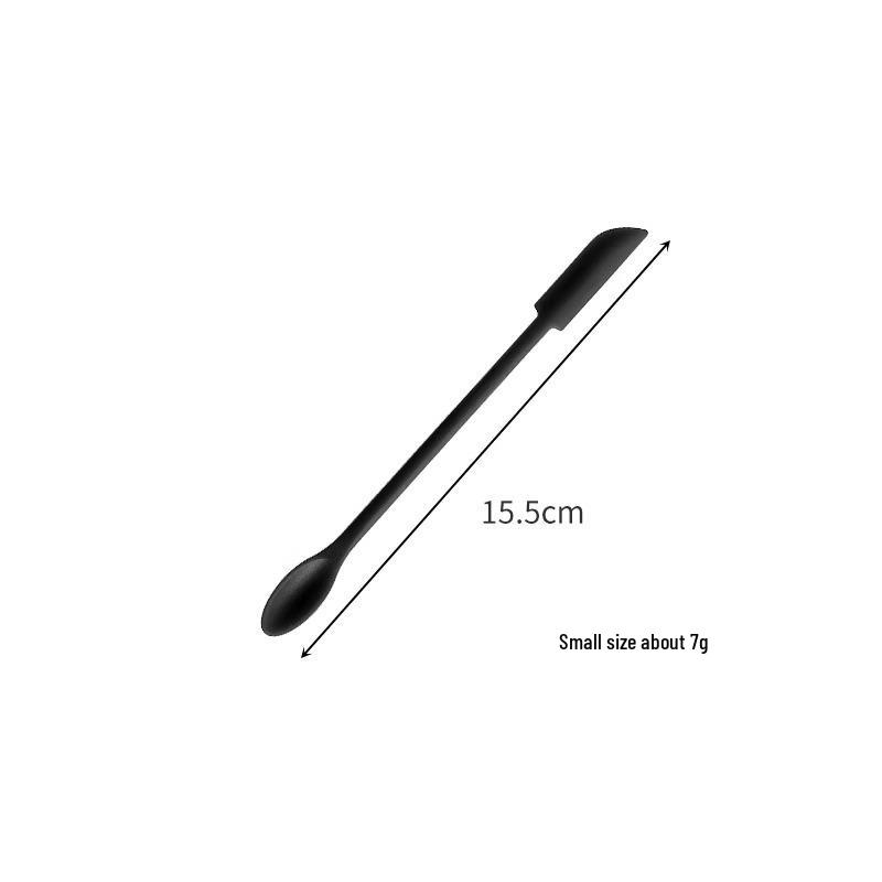Mini Dual-Ended Silicone Spatula for Lotion & Residue Removal