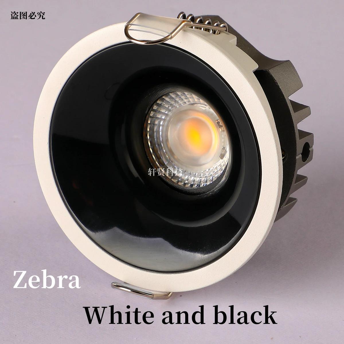 

Встраиваемый антибликовый светодиодный точечный светильник COB с регулируемой яркостью, розовое золото/серебро, алюминиевый потолочный светильник, потолочный светильник для дома, гостиной, спальни 3 inch 18W&Natural White 4000K