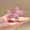 Disco Dog Ornament, Maximalist Balloon Dog Statue for Dog Mom & Dog Dad, Aesthetic Disco Ball Decor, Preppy Apartment Home Decor, Cute Room Decor &