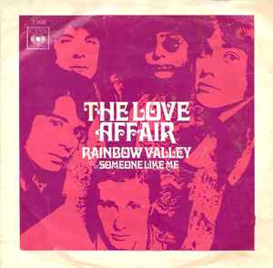 

7inch Record LOVE AFFAIR - Rainbow Valley 3366 CBS 1968 UK Rock Used