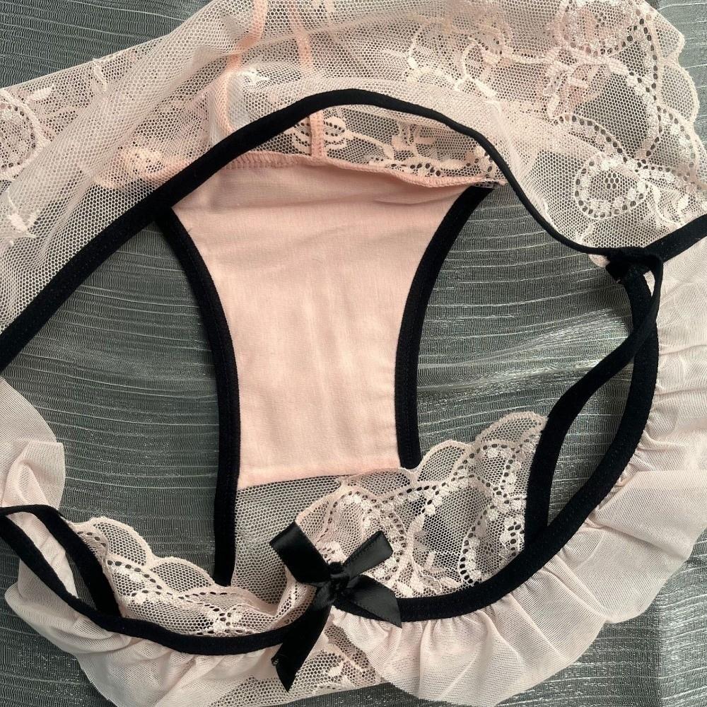 Lace Lace Flower Transparent Briefs Patchwork Underpants Breathable Female Lingerie Girl