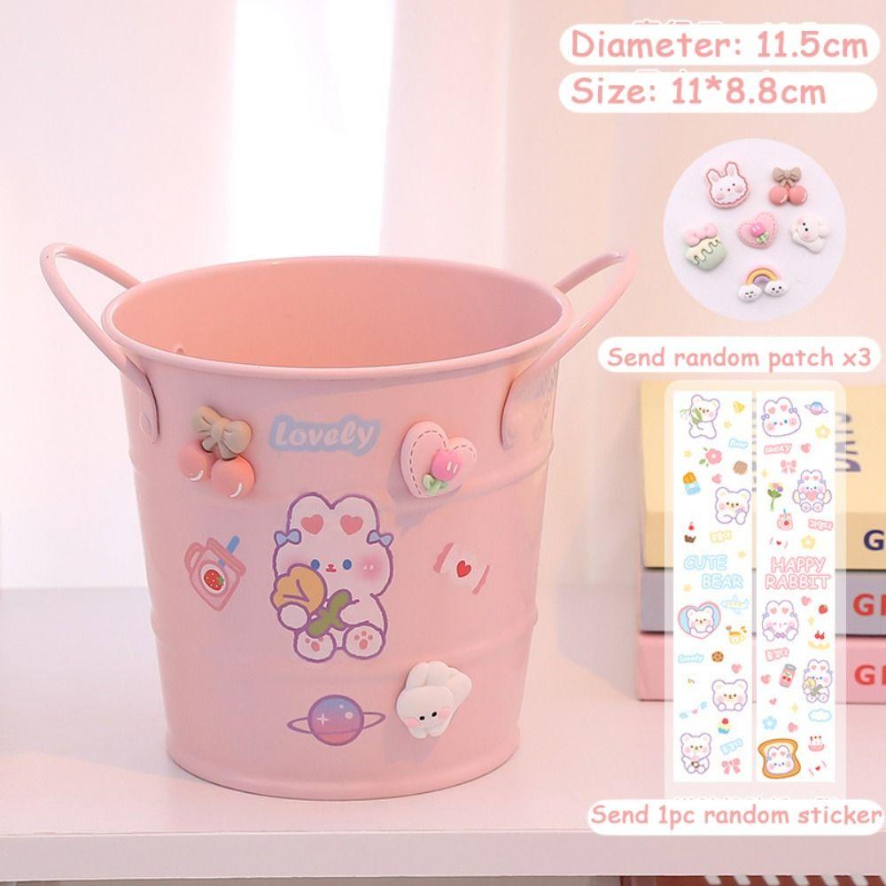 

Pencil Cup Pencil Cup Bucket Personalized Pink Bucket Pencil Holder Students