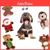 Conjunto de Pelúcia de Animal Fofo para Cães, Brinquedo para Mastigar com Saco de Armazenamento, Perfeito para Dentição e Cabo de Guerra