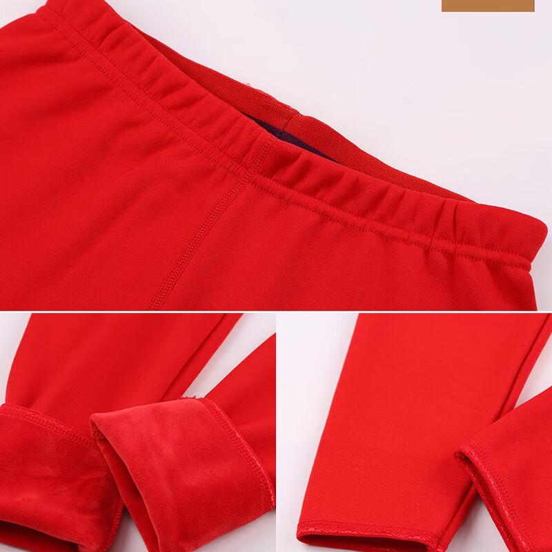 Hengyuanxiang Women's Fleece Lined Thermal Underwear Set (Bonus Socks & Underwear)