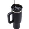 40oz Second Gen Insulated Stainless Steel Car Cup with Straw - Large Capacity Cold Preservation