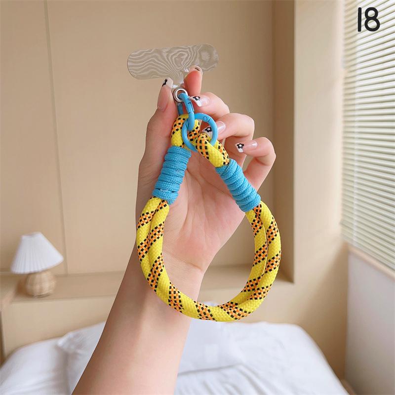 Wrist Strap For Phone Charm Luxury Cell Accessories With Patch Key Lanyards Exquisite Bracelet Telephone Jewelry Rope Keychain