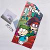 1pc Rugrats In Paris3 Beach Towel with Custom Name, Beach/Swimming/Bath/Picnic/Camping Towel, Suitable for Seaside Beaches