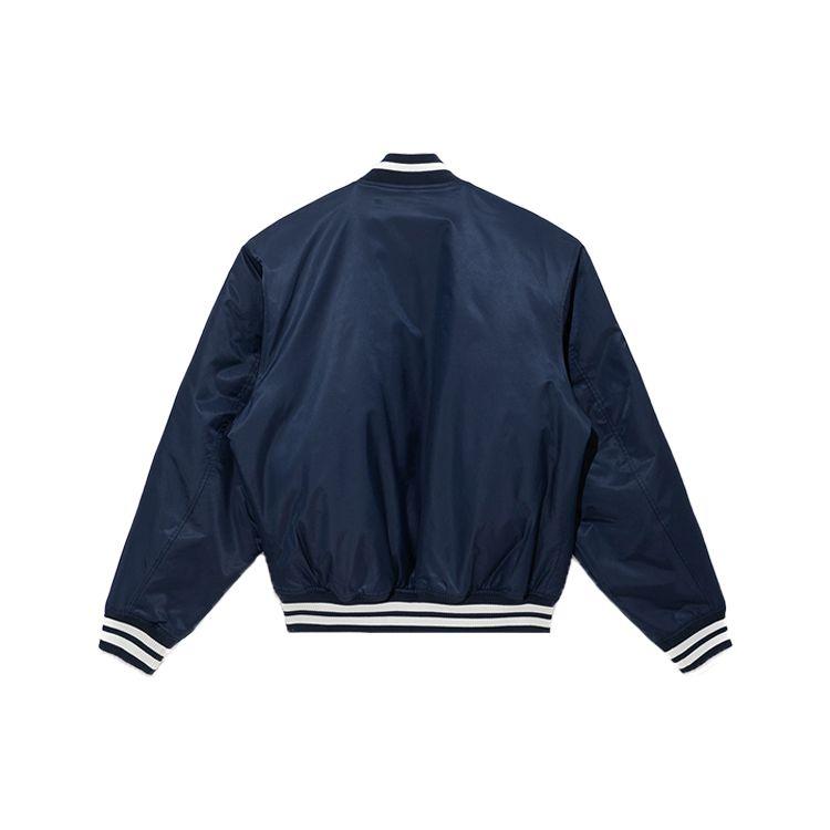New Era New York Yankees Simple Retro Nylon Loose Baseball Jacket Unisex Jackets Dark-Blue 12866518
