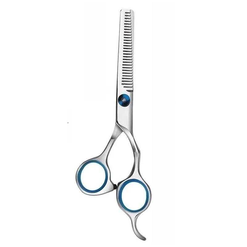 

Professional Hairdressing Scissors Stainless Steel Cutting Thinning Barber Shear for Home Salon Use Portable Barber Accessories