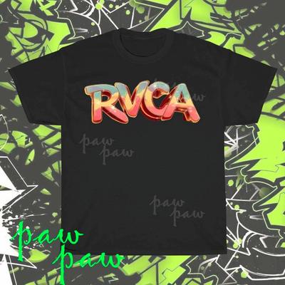 Brand New RVCA Logo American T-Shirt Funny Size S To 5XL