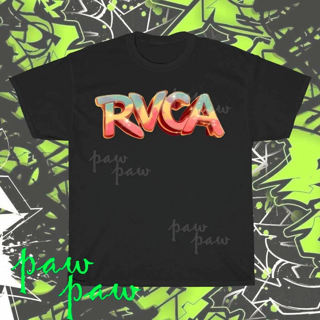 Brand New RVCA logo American T-Shirt Funny Size S to 5XL