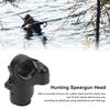 Einloch Tauchzubehör Speerfischen Jagd Speergewehrkopf Fisch Speerfischen Mündung für Unterwasser