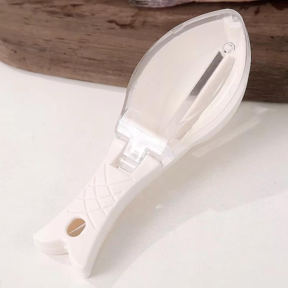 1PC Fish Scales Graters Scraper Fish Cleaning Tool Scraping Scales Device with Cover Home Kitchen Cooking Fishing Tool Pesca Tackle