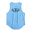 Muscleguys New Youth Summer Basketball Training Uniform Men's Quick-drying Breathable Vest Printed Outdoor Running Tops Fitness