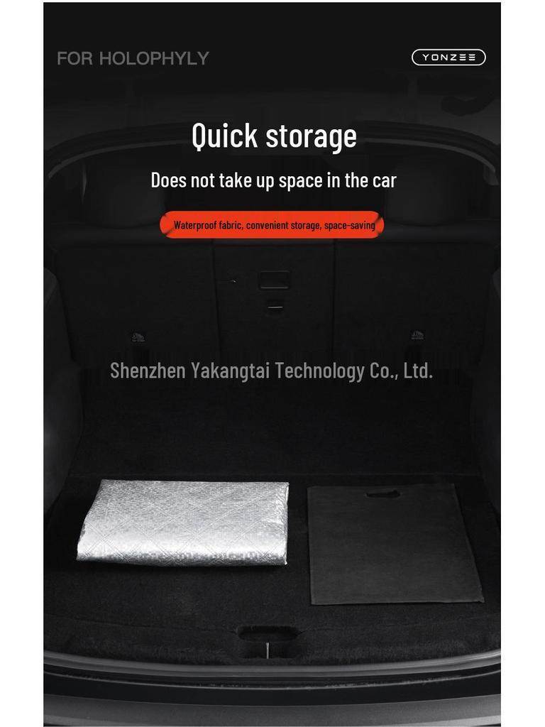 Tesla Model Y/3 Windshield Snow & Frost Cover, Winter Anti-freeze Protection