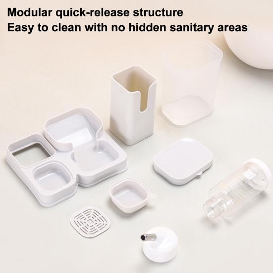 Hamster Toy Leak-Proof Design Easy To Clean Automatic Water Food Feeder Small Pets Guinea Pigs Rabbits Pet
