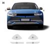Maniglia Porta Triangolare Pellicola Protettiva Vernice PPF per Hyundai IONIQ 5 2022-2024 8.5mil TPU
