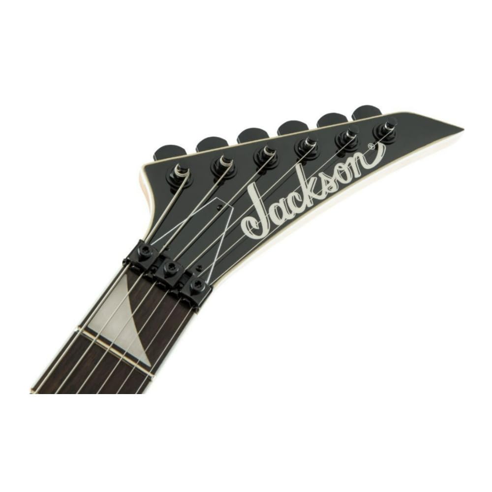 Series King V JS32 Amaranth Fingerboard Black with White Bevels Jackson Jackson/S