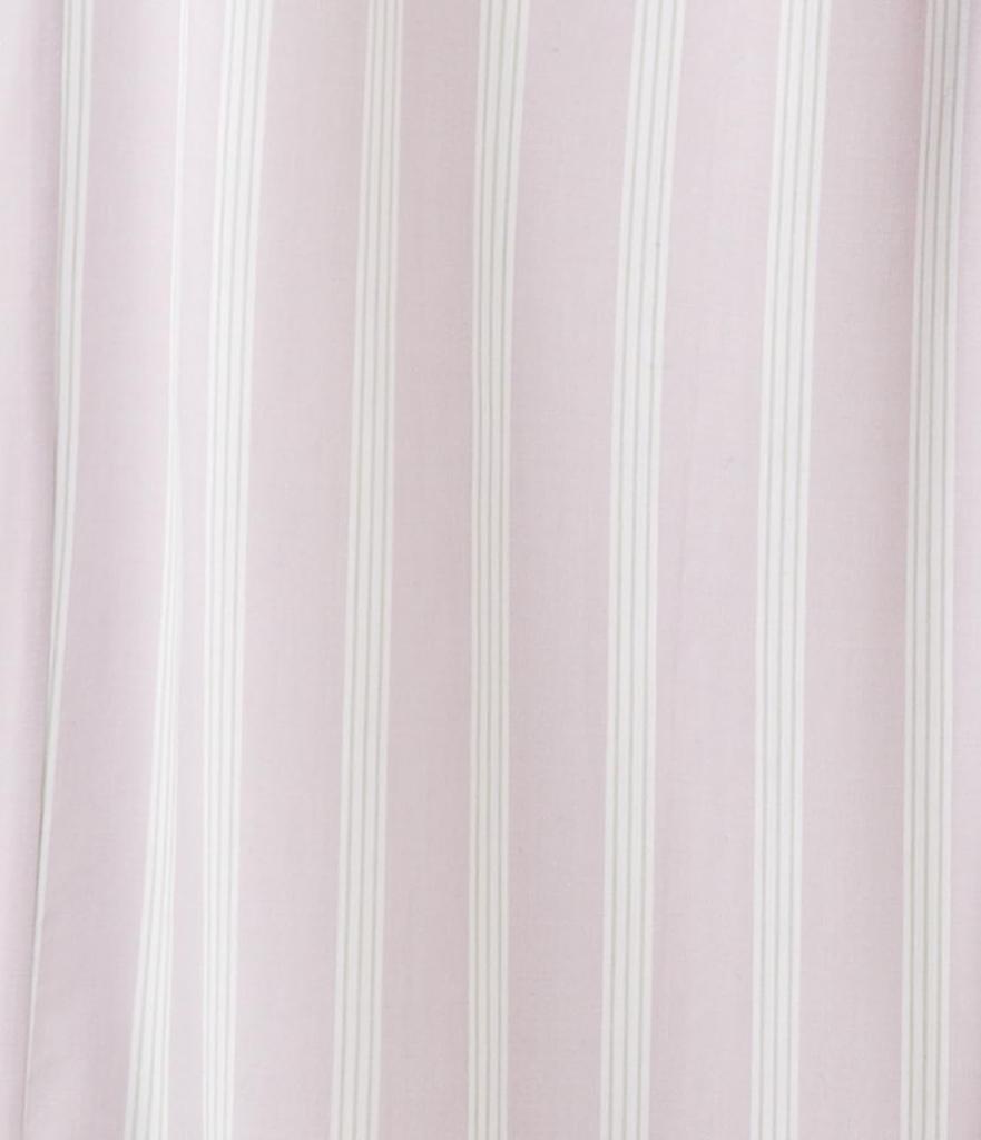 Peach John Cotton Blend Long Sleeve Top and Bottom Comfortable Cotton Blend Shirt Striped Sizes Set, Pajamas, Lavender, M/L