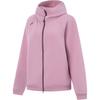 Fitness Series Hooded Logo Zip Jacket Women Jackets AWDVC32-6