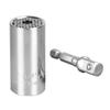 Drill Socket Adapter Extension Rod 7‑19mm Tool Accessory Set Kit for 3 8in Drills Drill Socket Adapter Extension Rod