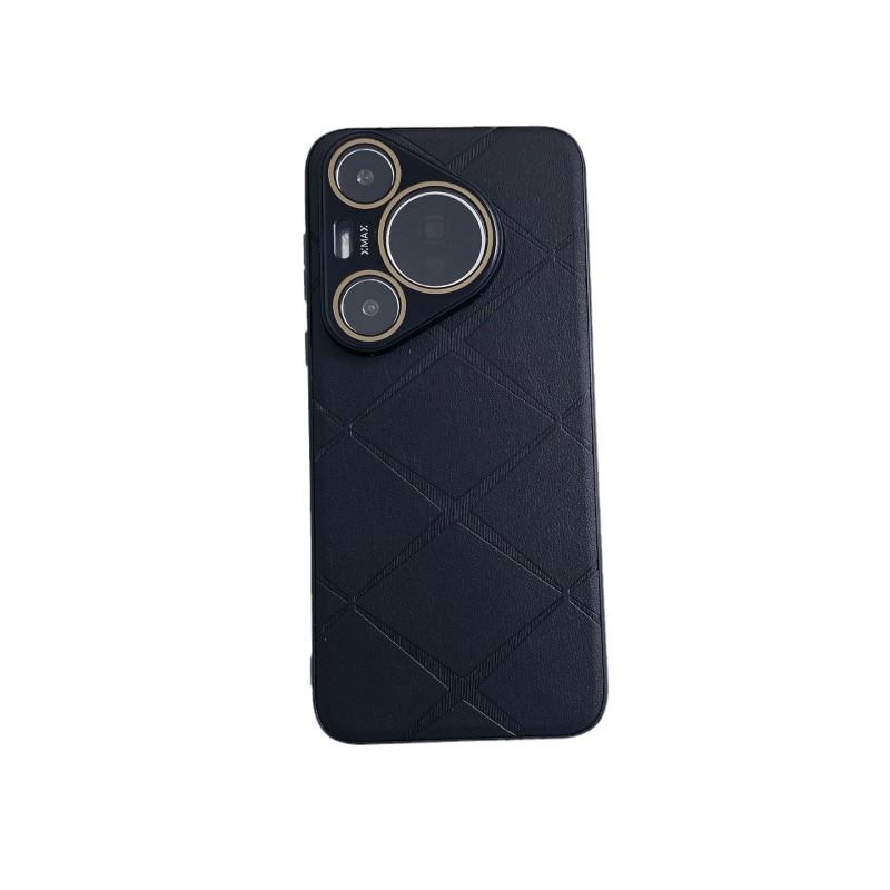 Magnetic Snap-on Case Pura 80 Pro With Built-in Lens Protector Full Coverage Shockproof PC Cover In Starlight White