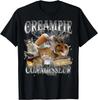 Creampie Connoisseur Raunchy Funny Cat Meme Adult Humor T-Shirt All Sizes Unisex T-Shirt