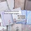 B5 Big Cousin Notebook Colorful Lucky Sp Tide Play Matt Hand Account Book Leather Book Horizontal Line Color Page Book