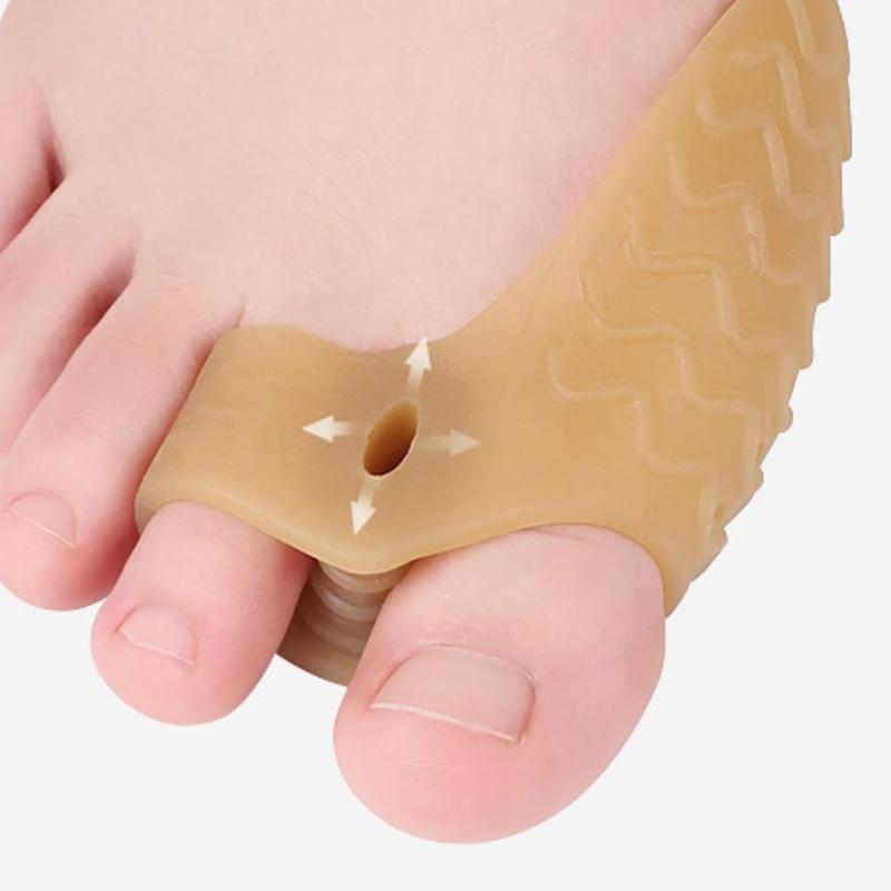 Big Toe Straightener Thumb Valgus Protector Silicone Feet Pads Relief Foot Pain