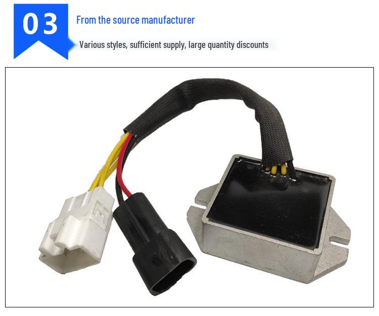 Gleichrichter für Ski-Doo Touring 380F/500F/500, Teilenummer 515175546/0630-255