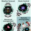 1,27" HD-Bildschirm Stahl Smartwatch Herren 2026 Neu IP68 Wasserdicht Bluetooth-Anruf Sport Sprachassistent Gesundheitsmonitor Herren Business Smartwatch