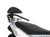 KITACO Tandem Backrest K TOUR (Black) for Derrydo 125 (JF45/JK12-1000001-1199999/JK12-1200001-), SH Mode (JF51), etc. 80-652-14371