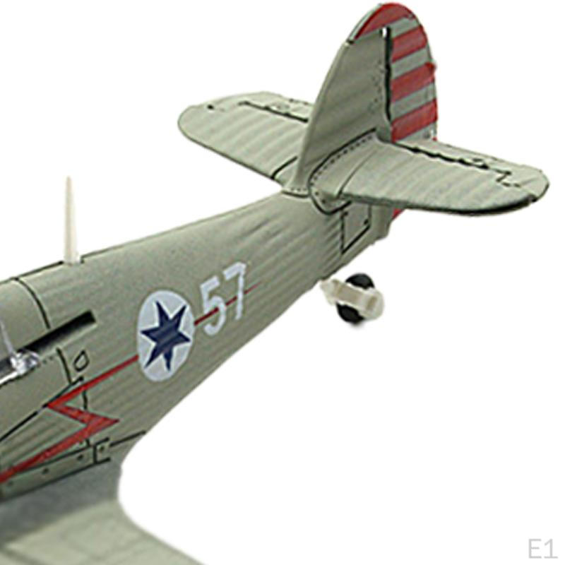 1:48 Fighter Building Kits Aircraft Model Birthday Gift for Kids Adults Table Decoration DIY