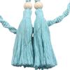 Curtain Tiebacks Rope,Decorative Handmade Tie Backs Curtain Holdbacks Holders Cord for Window Drapes Outdoor Indoor