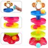 Ball Drop Toy Ball Swirling Tower, 5 Layer Ball Drop Tower, Toddler Stacked Toy for Early Education Development