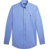 Polo Ss22 Pony Embroidered Single-Breasted Long Sleeve Shirt Men Shirts Blue 710928252-008